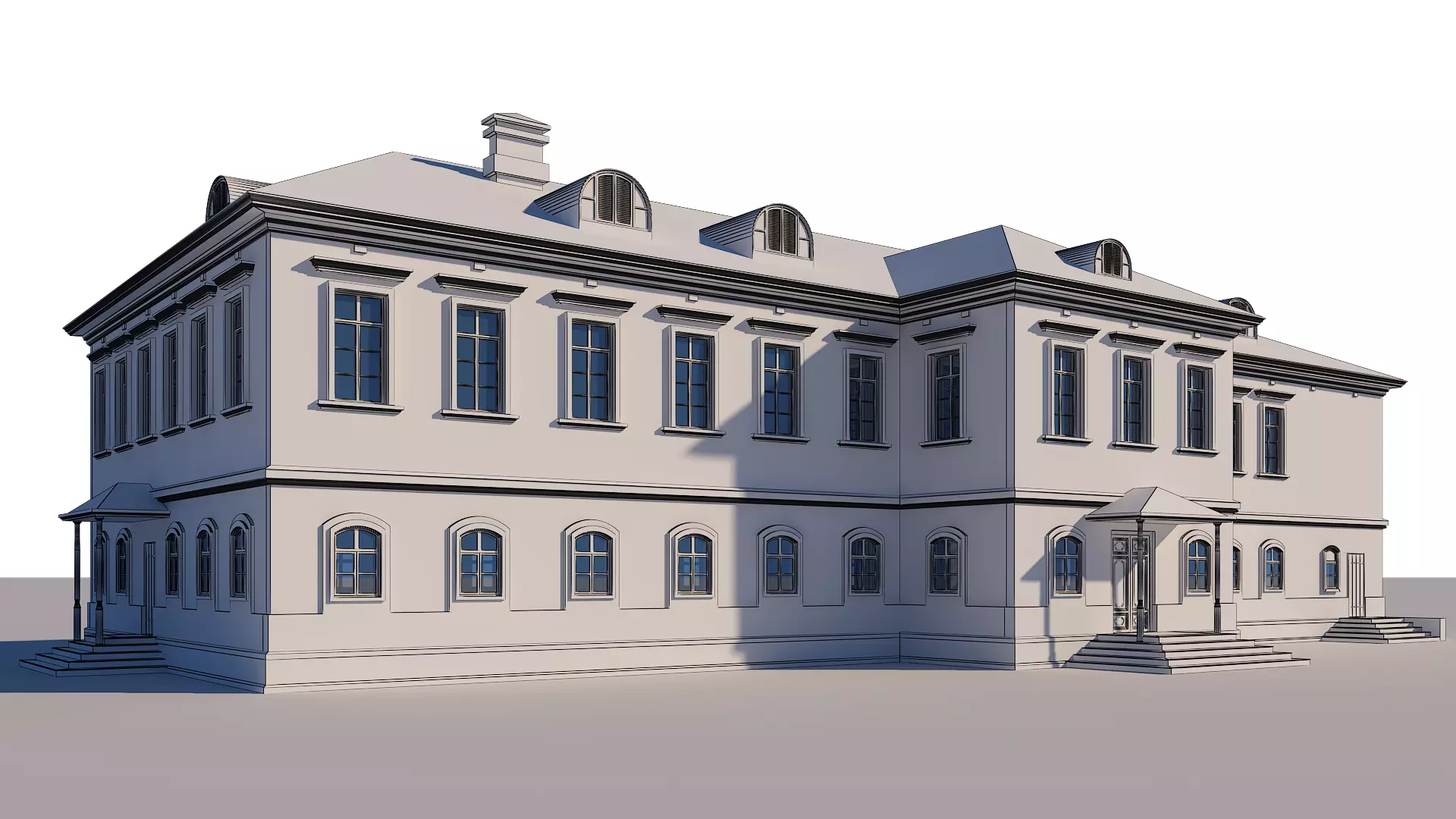 MOnestry building 3D model