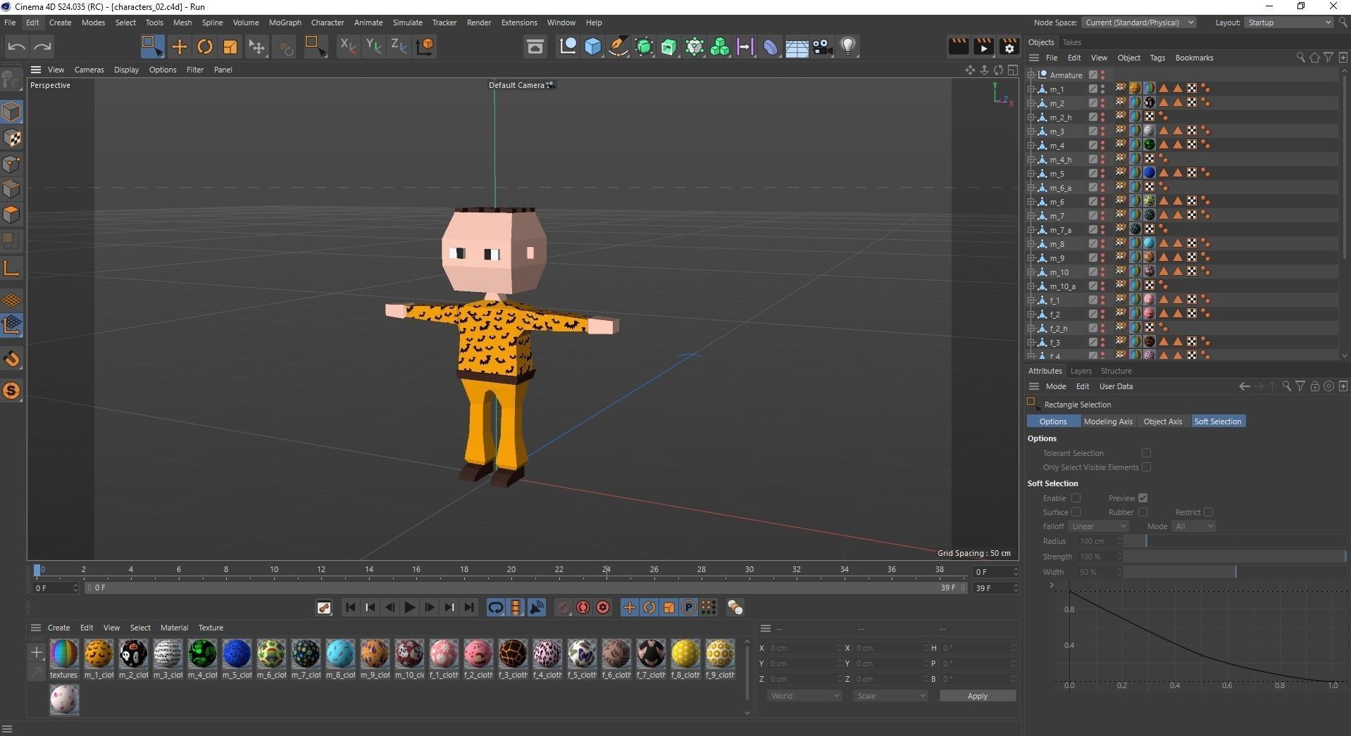 Low poly characters 02 pack 3d model Low-poly 3D model_26
