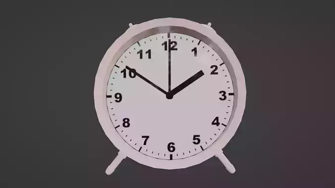Pink Desk Clock