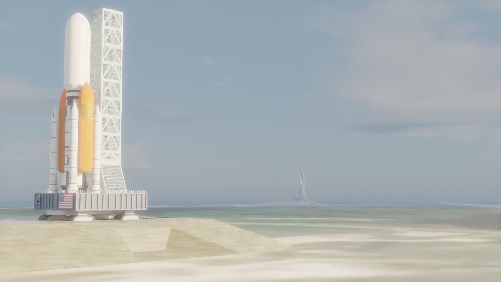 Jupiter III-X Rocket  3D model_2