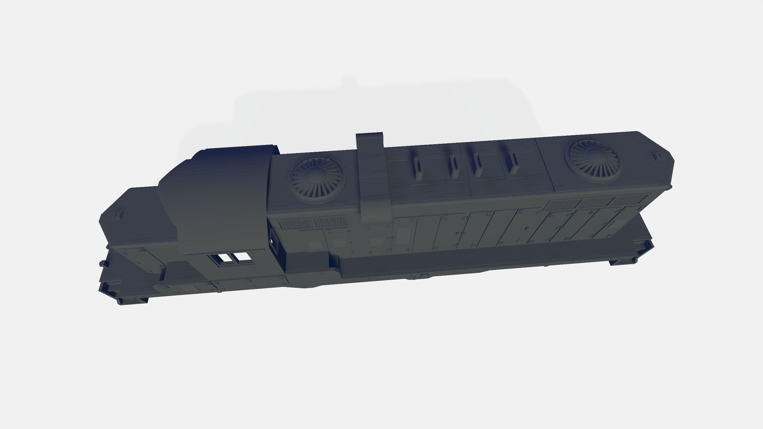 GP10 Paducah Geep N Scale 3D print model_7