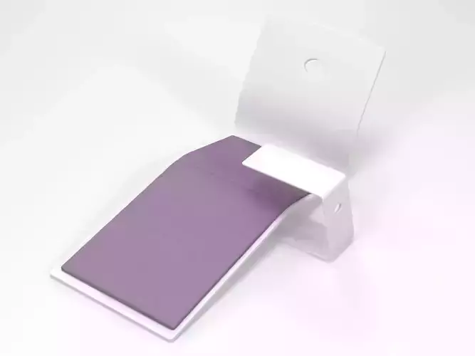 Viteo Low Sun Lounger 3D model