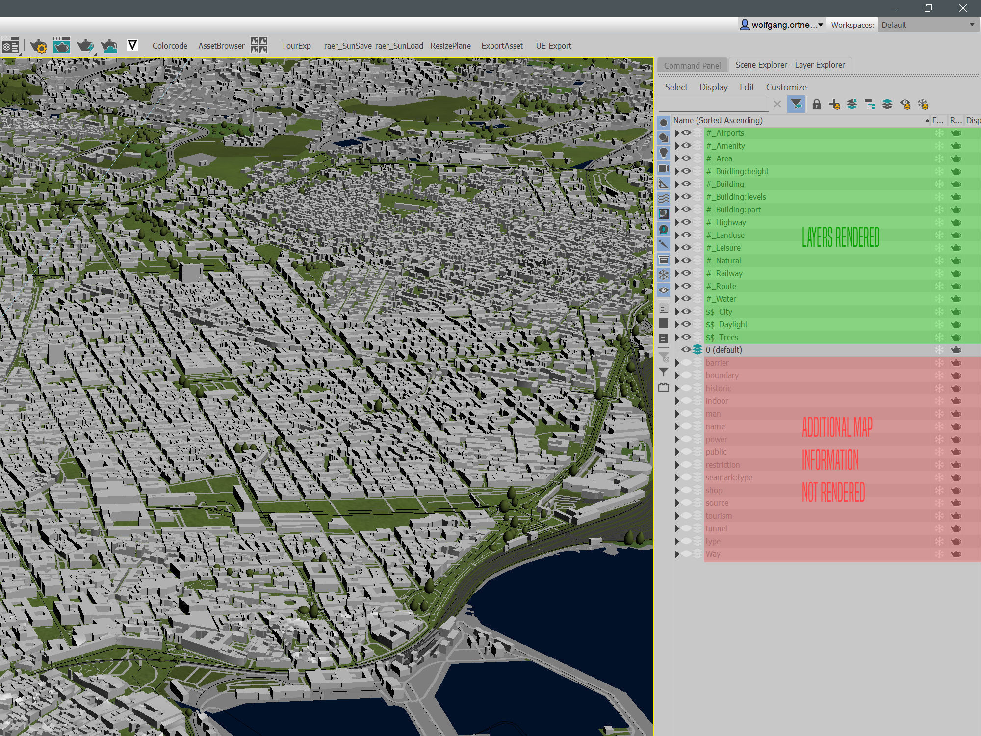 Catania Italy 50x50km City Map 3D Model 3D model_11