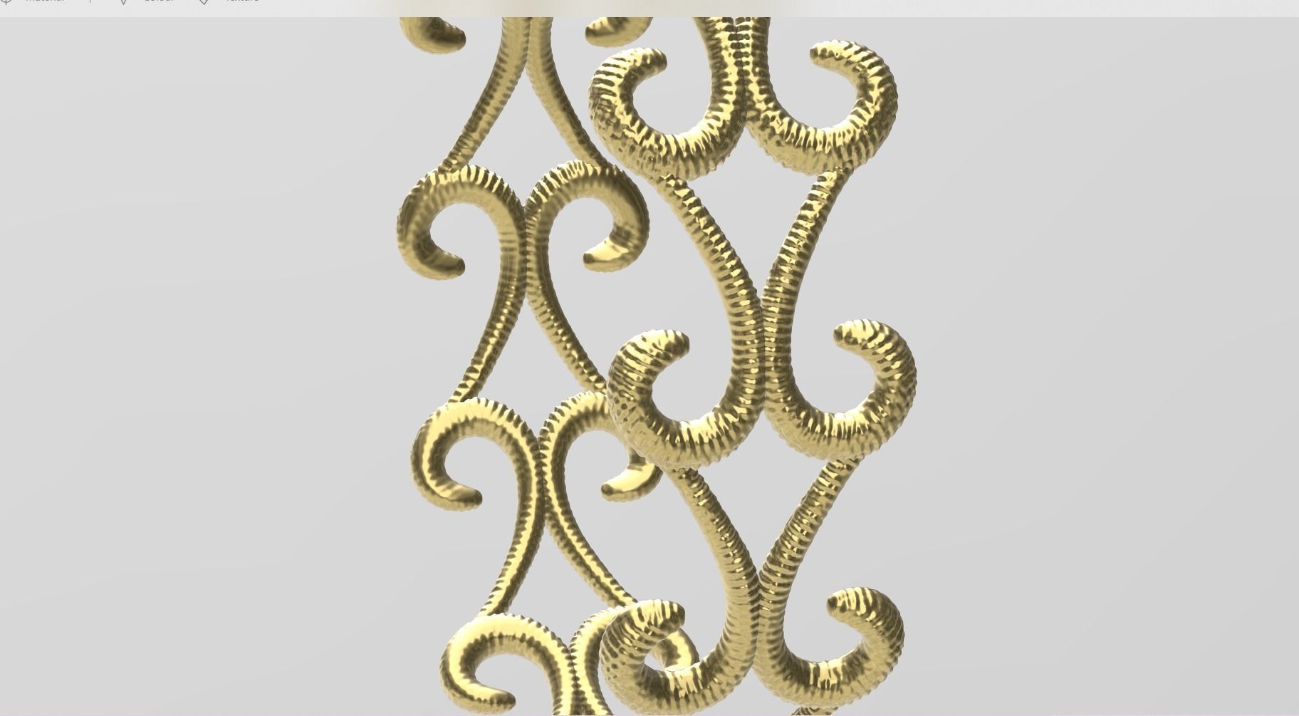 TEXTURED BANGLE STL VERIFIED 3D print model_4