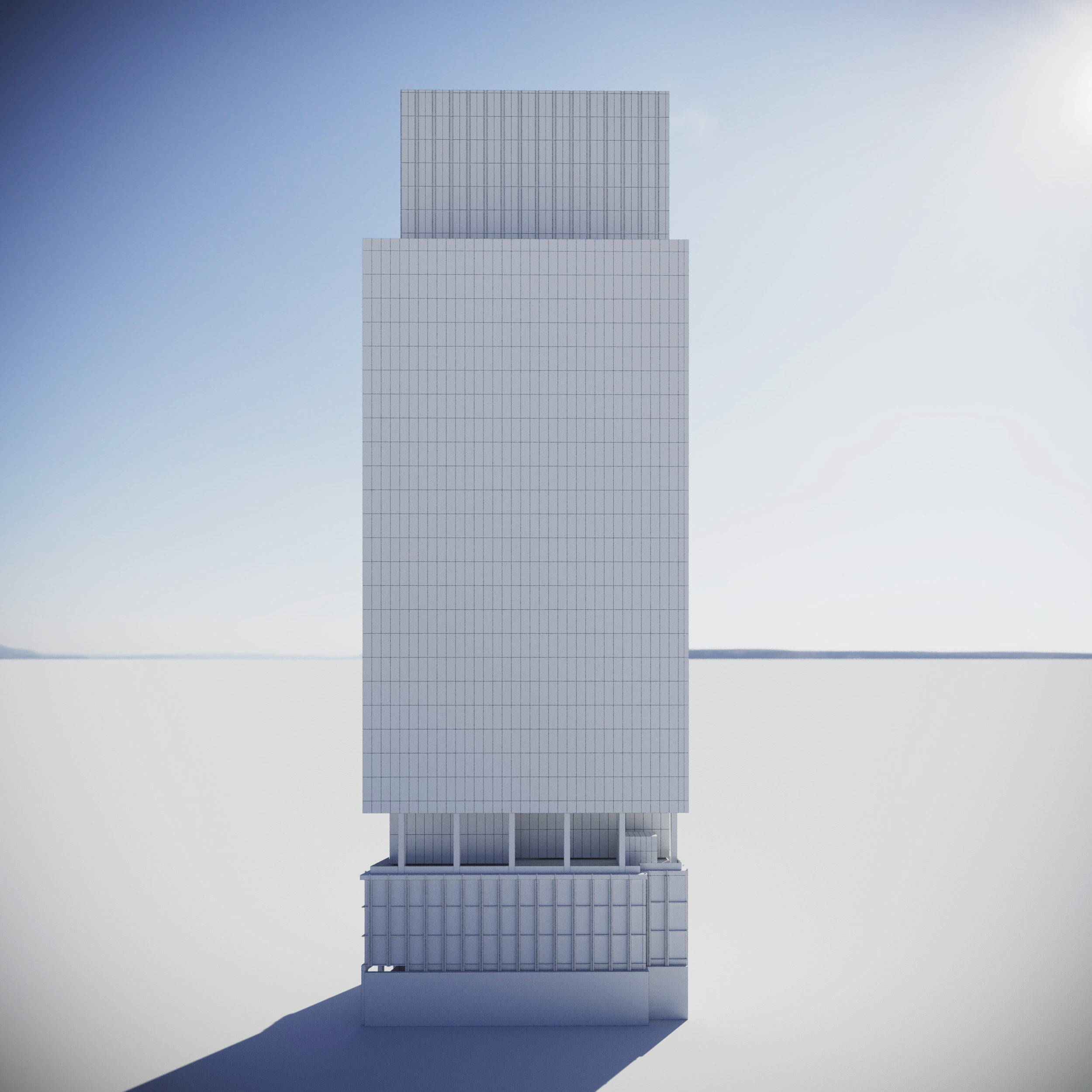 1 Leadenhall Street Tower - London Skyscraper 3D model_21