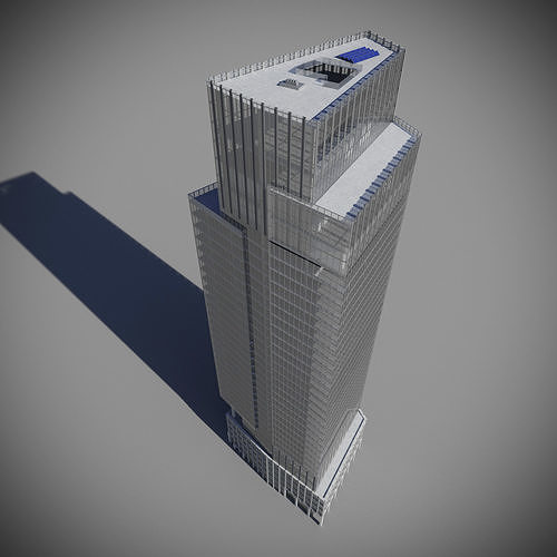 1 Leadenhall Street Tower - London Skyscraper 3D model 2