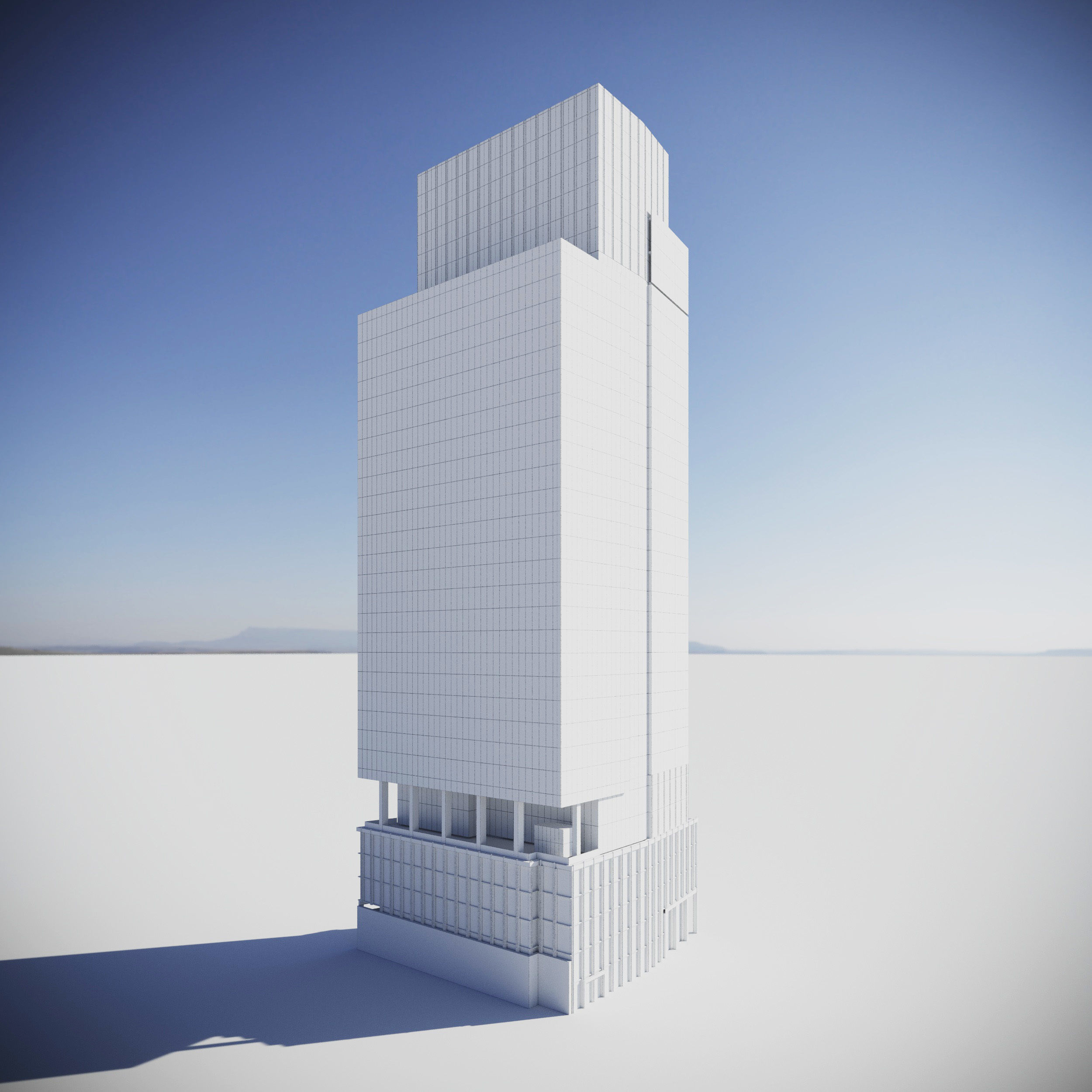 1 Leadenhall Street Tower - London Skyscraper 3D model_20