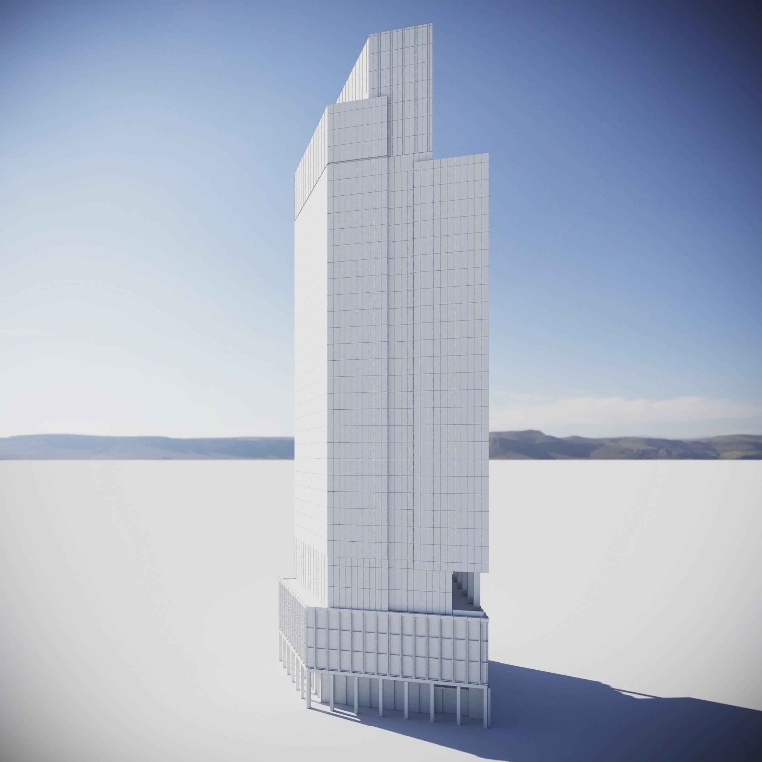 1 Leadenhall Street Tower - London Skyscraper 3D model_23