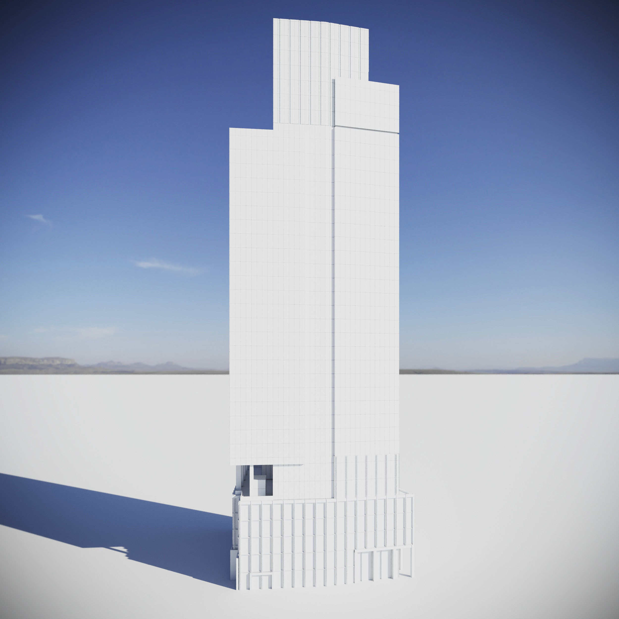 1 Leadenhall Street Tower - London Skyscraper 3D model_19
