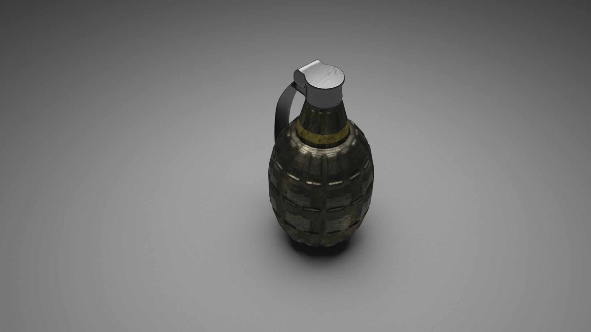 Grenade 3D model_2