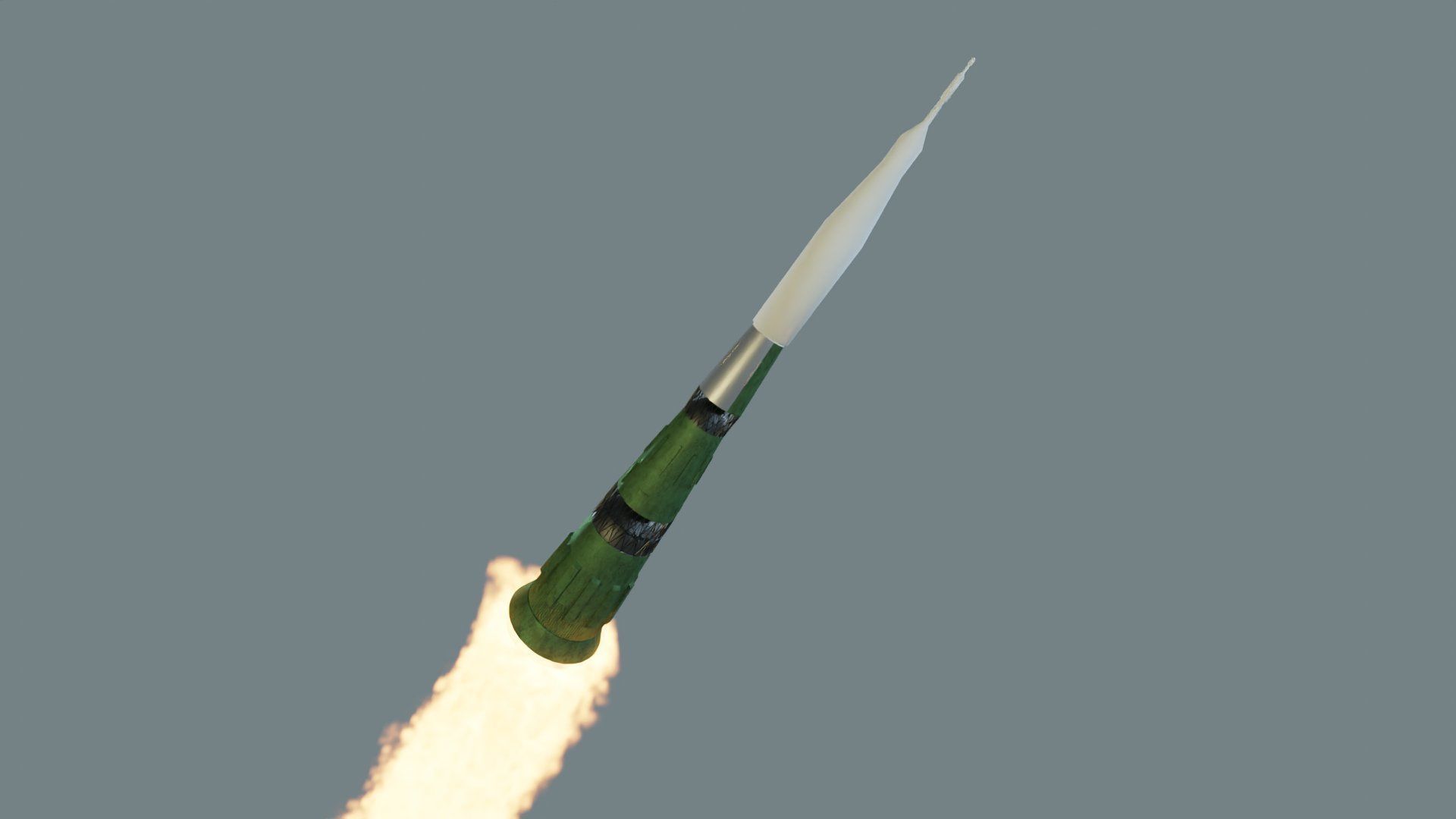 N-1 Rocket V2 3D model_6