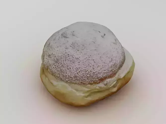 German Doughnut 002 3D model