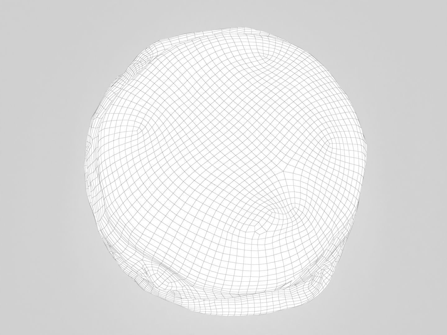 German Doughnut 001 3D model_17