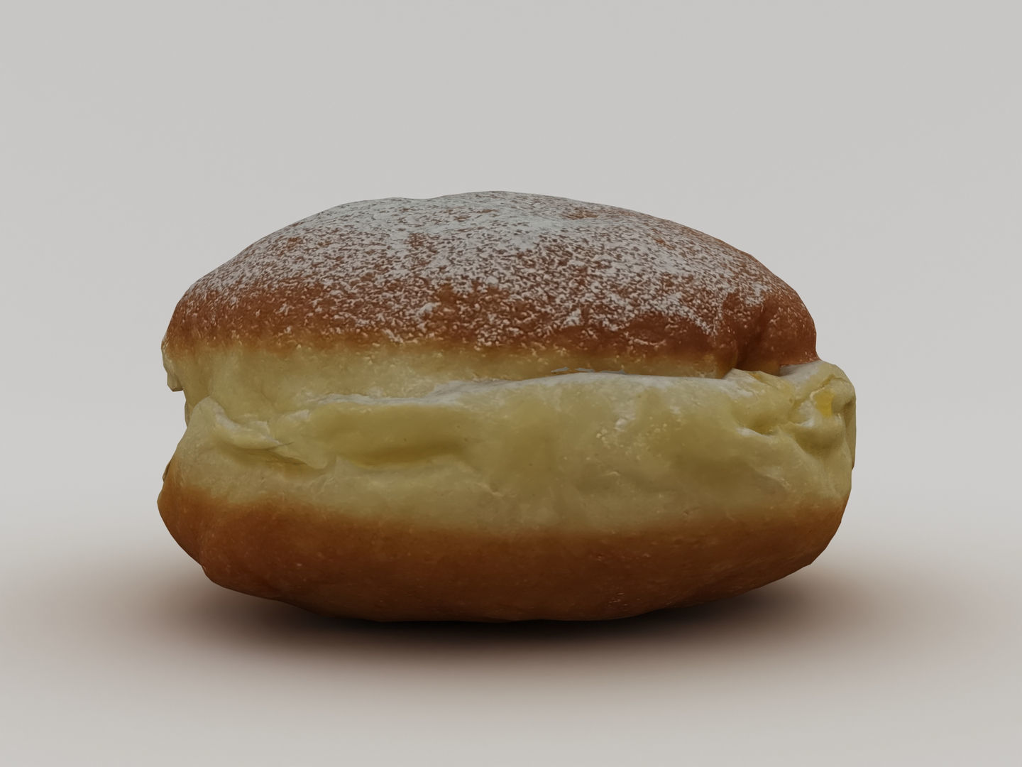 German Doughnut 001 3D model_7
