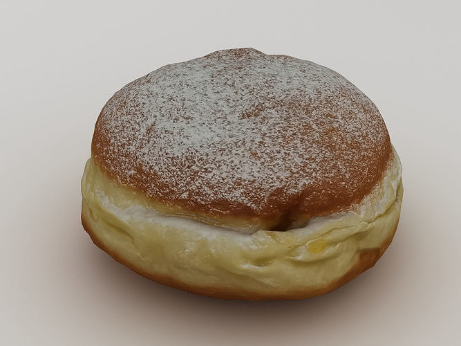 German Doughnut 001 3D model 4