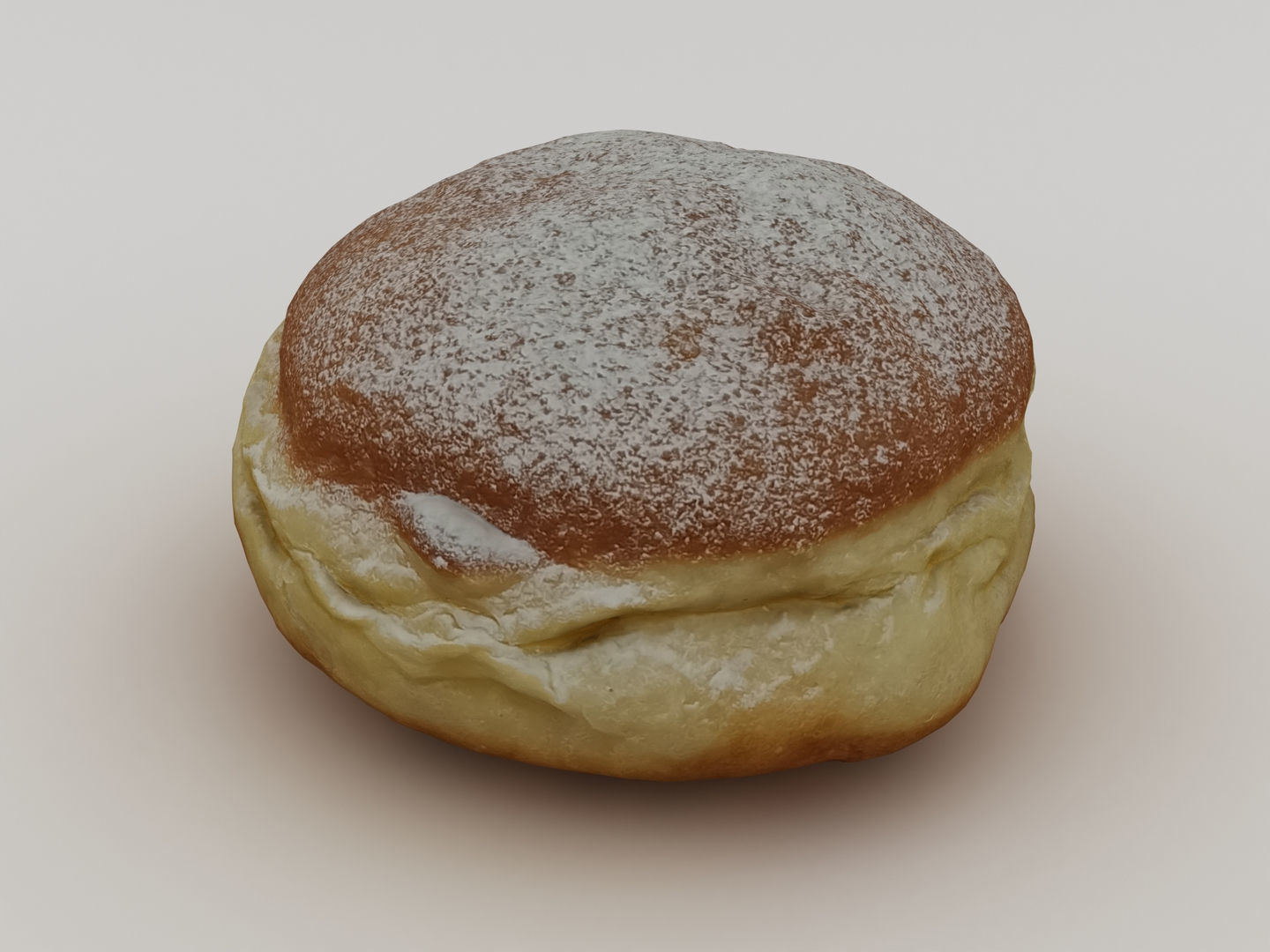 German Doughnut 001 3D model_1