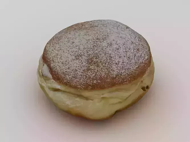German Doughnut 001 3D model
