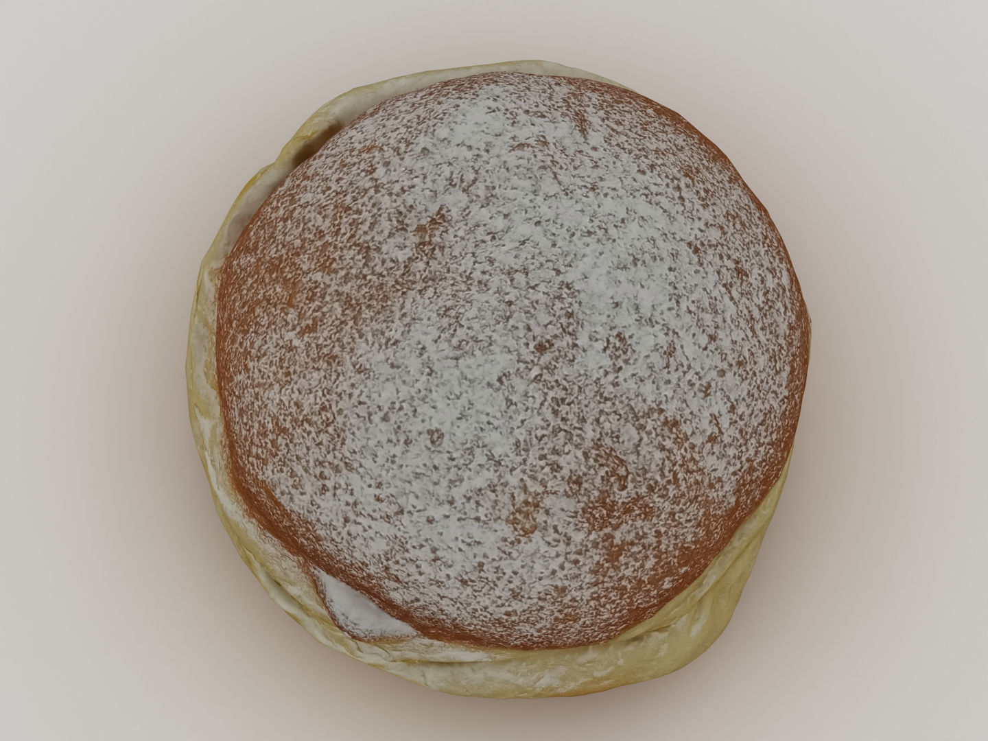 German Doughnut 001 3D model_8