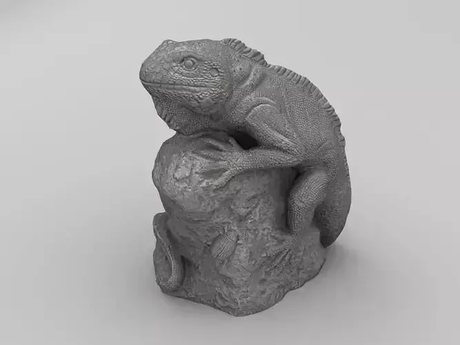 Lizard Statue Sculpture