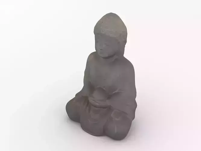 Sitting Buddha Statue 002
