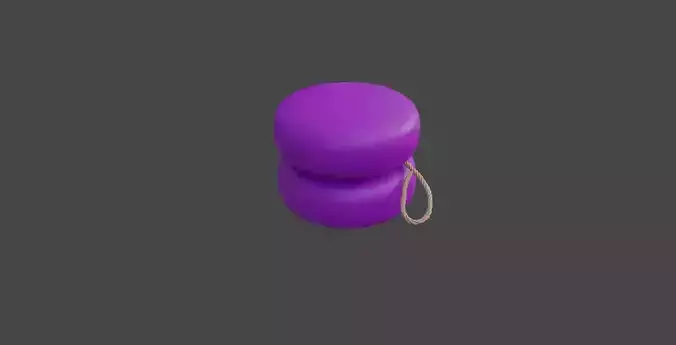 YoYo Toy Model Low-poly 3D model