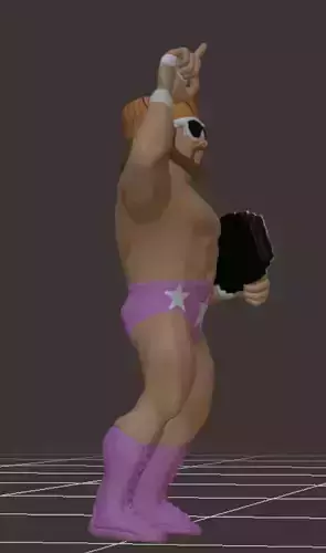 WWF LJN Style Macho man Randy Savage