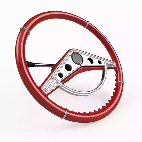 3d printable 1-24 17 inch Chevy Impala 59-60 steering wheel