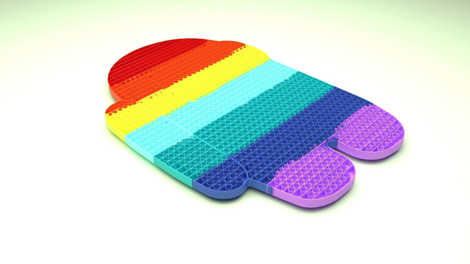 Jumbo Among Us Pop It Fidget Toy 3D model_26