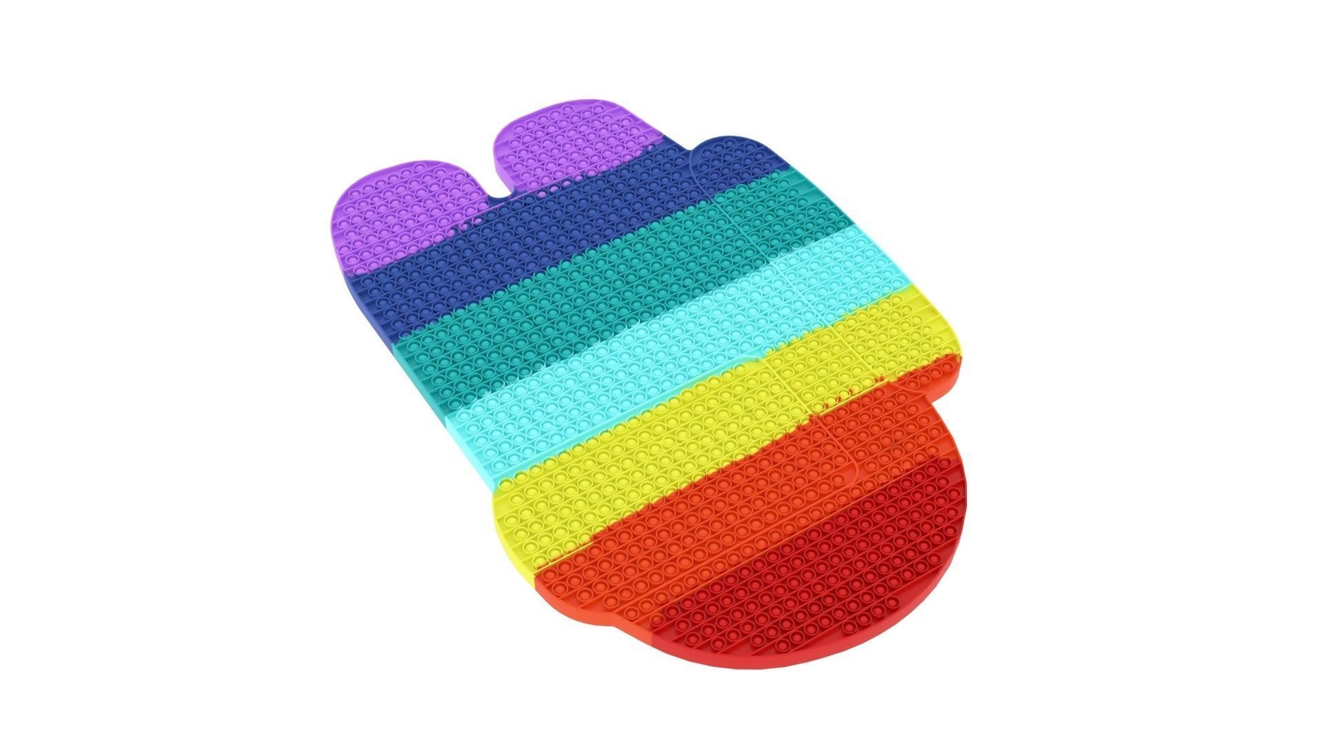 Jumbo Among Us Pop It Fidget Toy 3D model_2