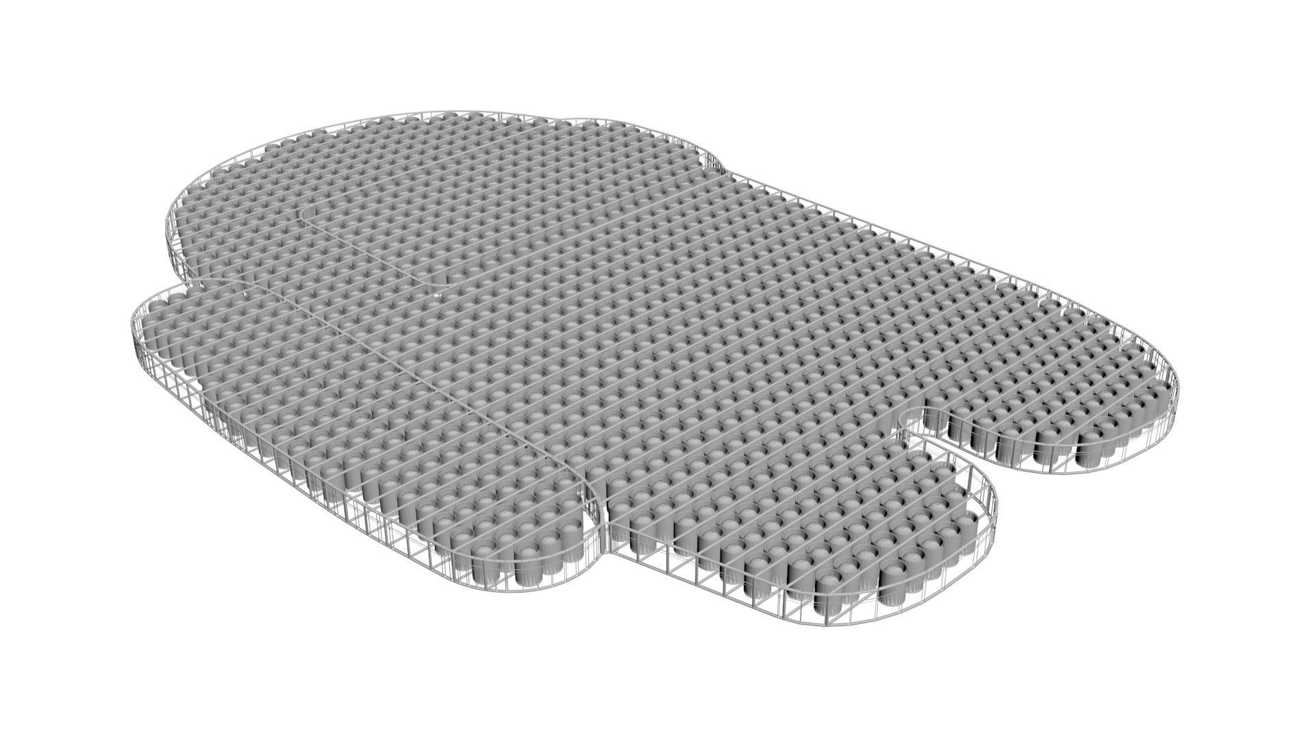 Jumbo Among Us Pop It Fidget Toy 3D model_14