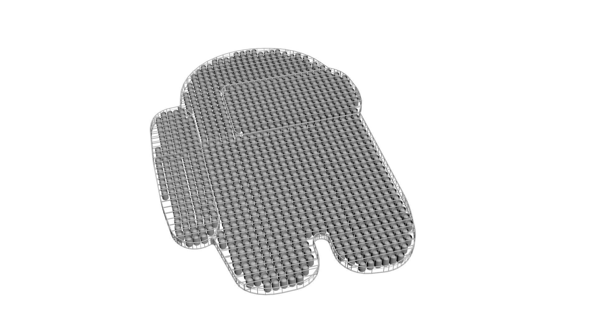 Jumbo Among Us Pop It Fidget Toy 3D model_18