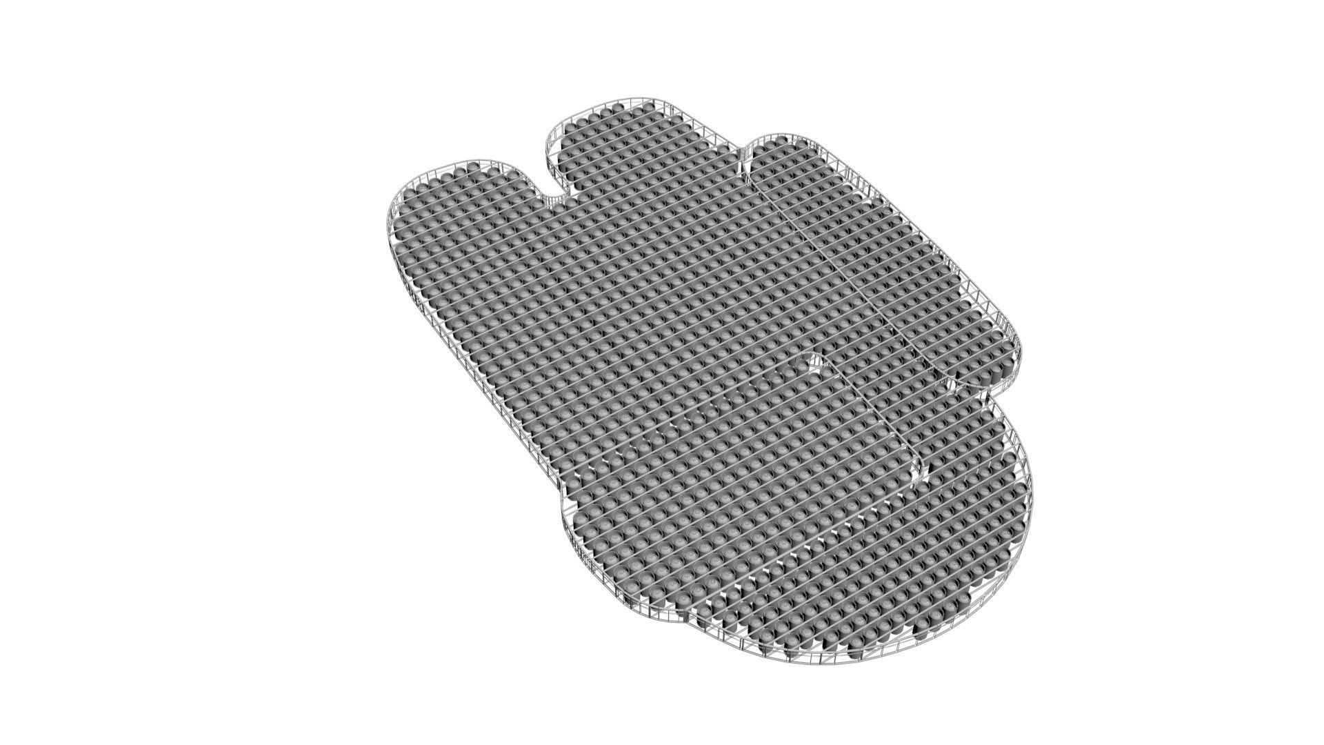 Jumbo Among Us Pop It Fidget Toy 3D model_16