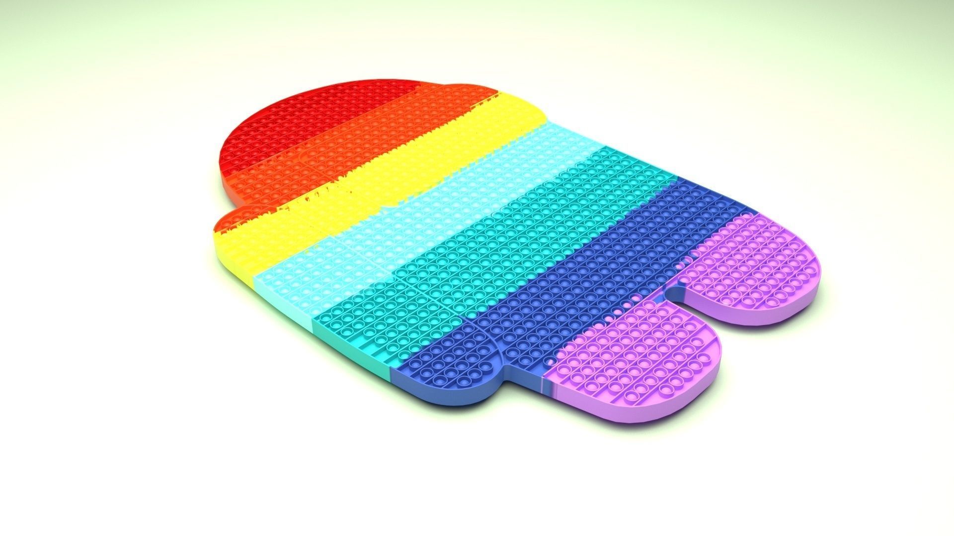 Jumbo Among Us Pop It Fidget Toy 3D model_25