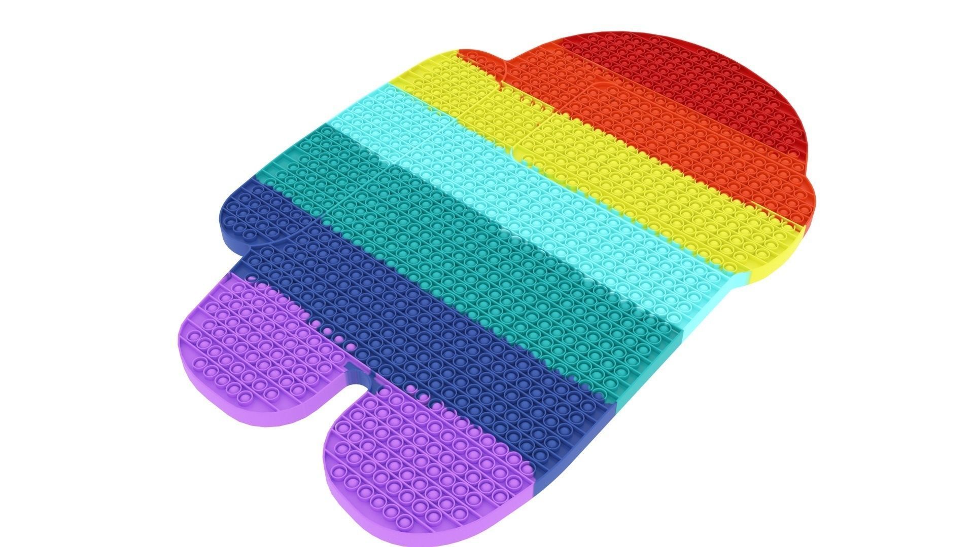 Jumbo Among Us Pop It Fidget Toy 3D model_1