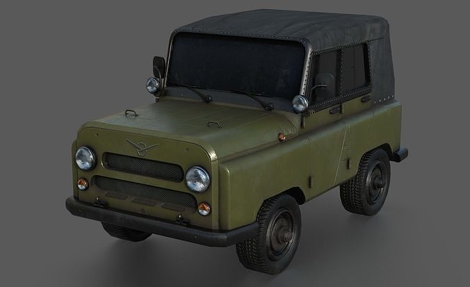 UAZ 469 3D model 3