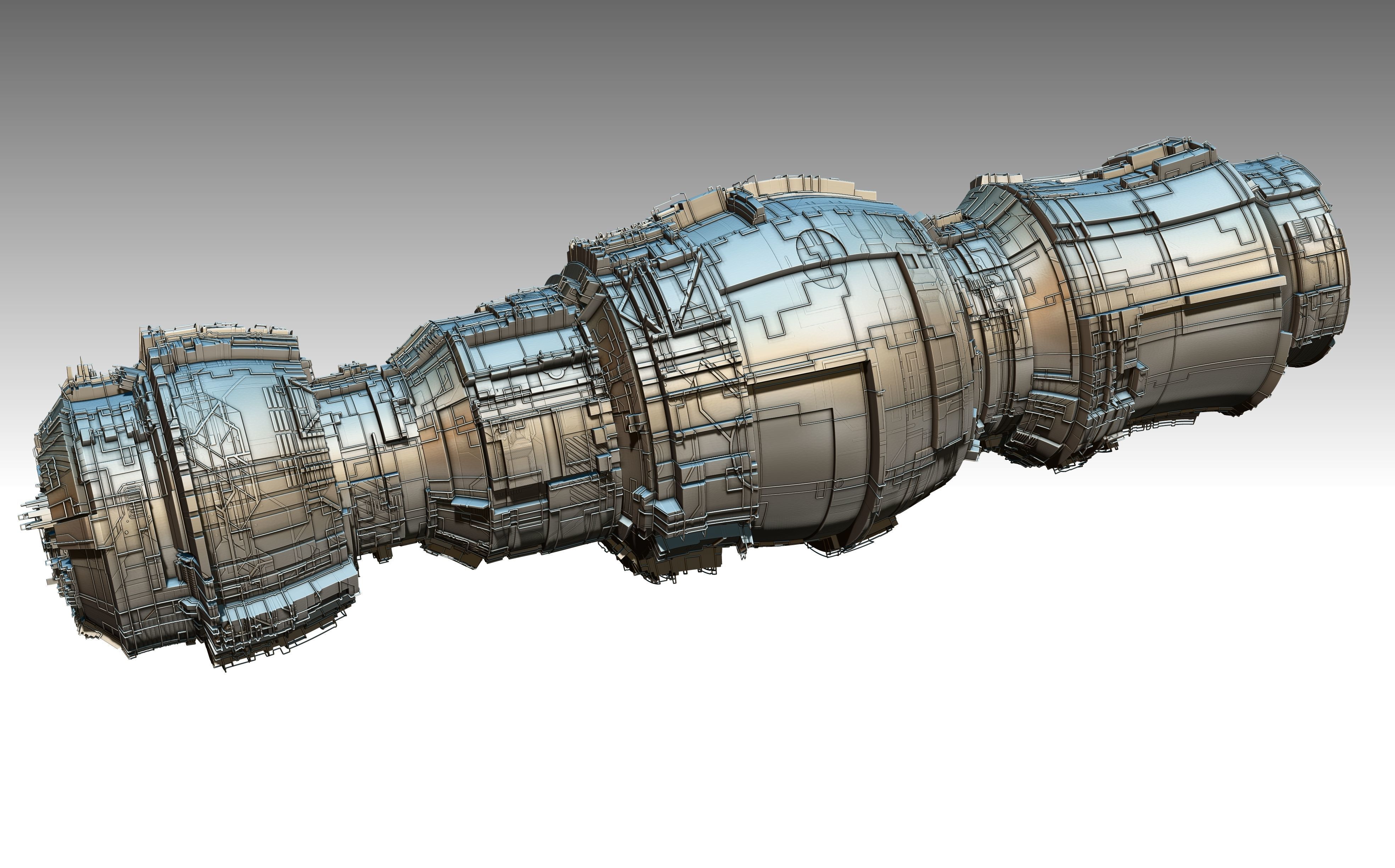 space equipment node 00172 3D model_7