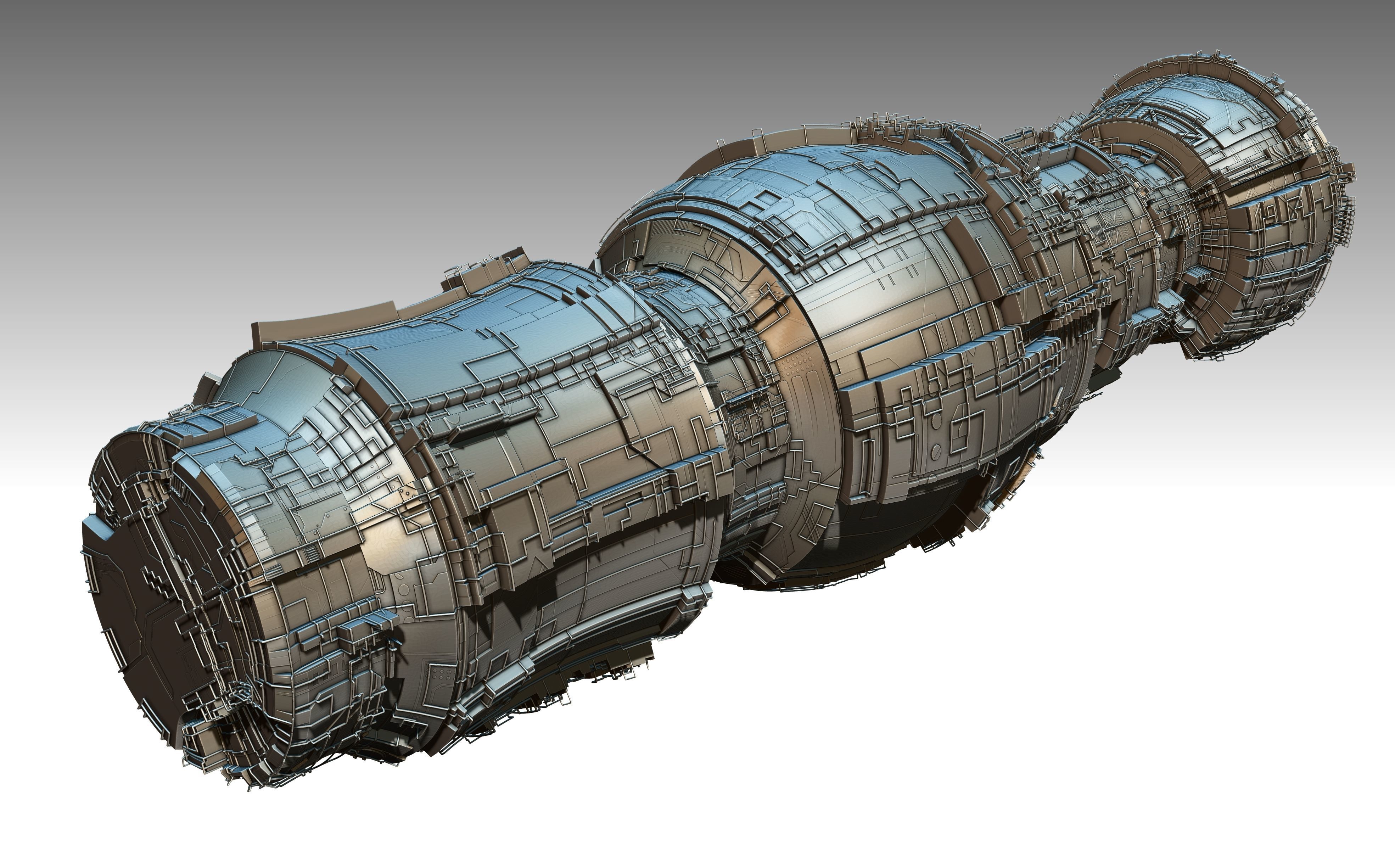 space equipment node 00172 3D model_10