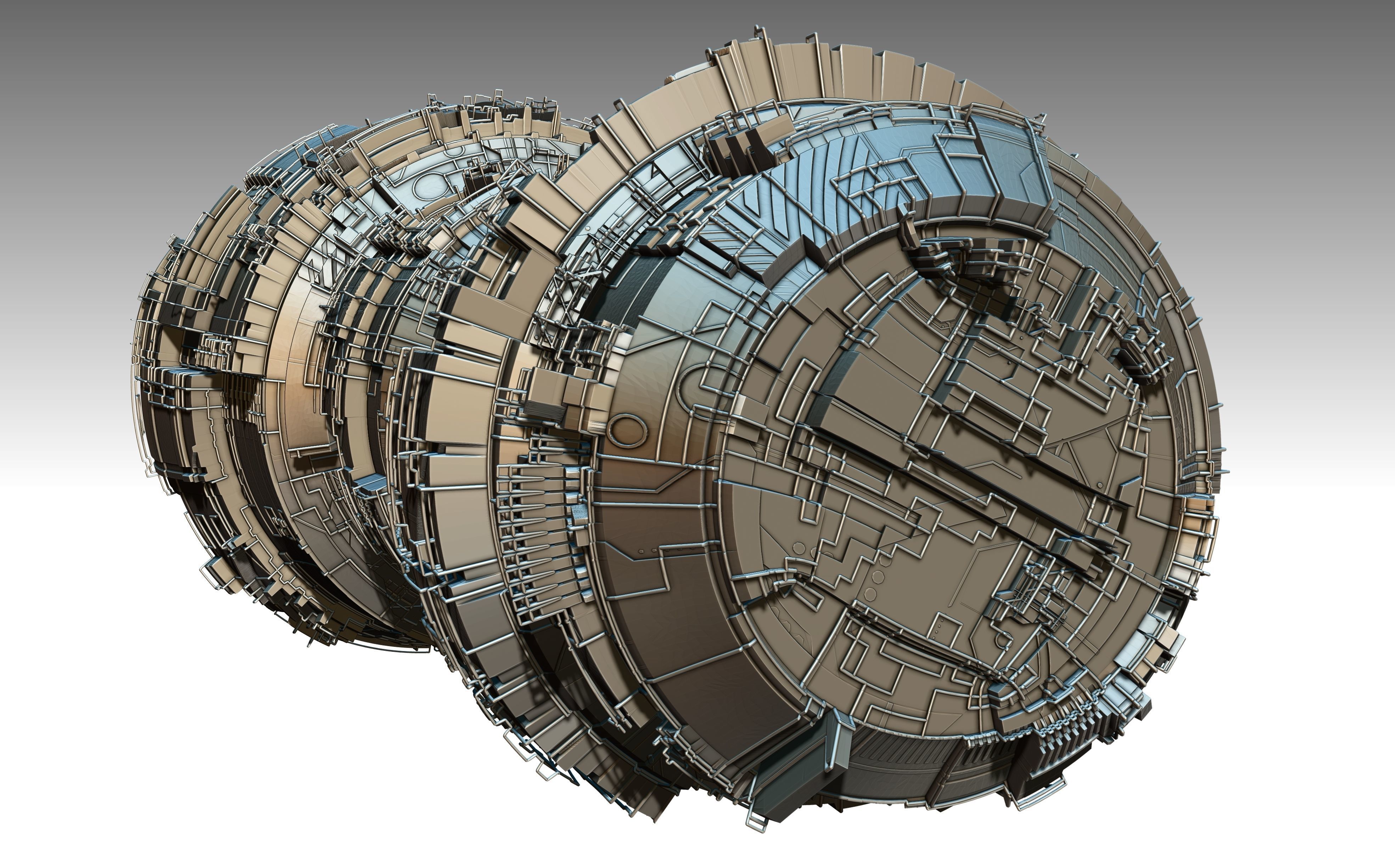 space equipment node 00172 3D model_13