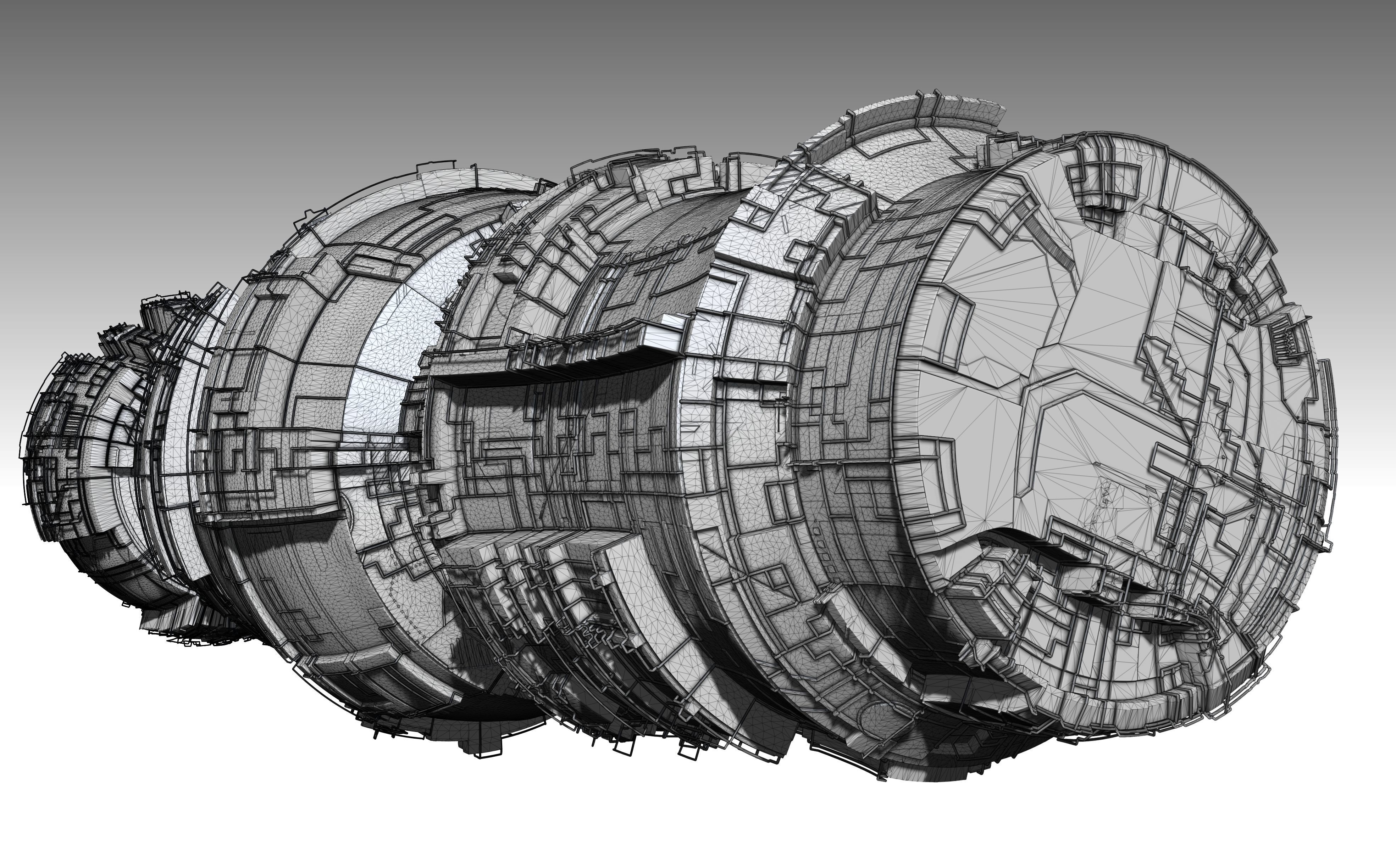 space equipment node 00172 3D model_18