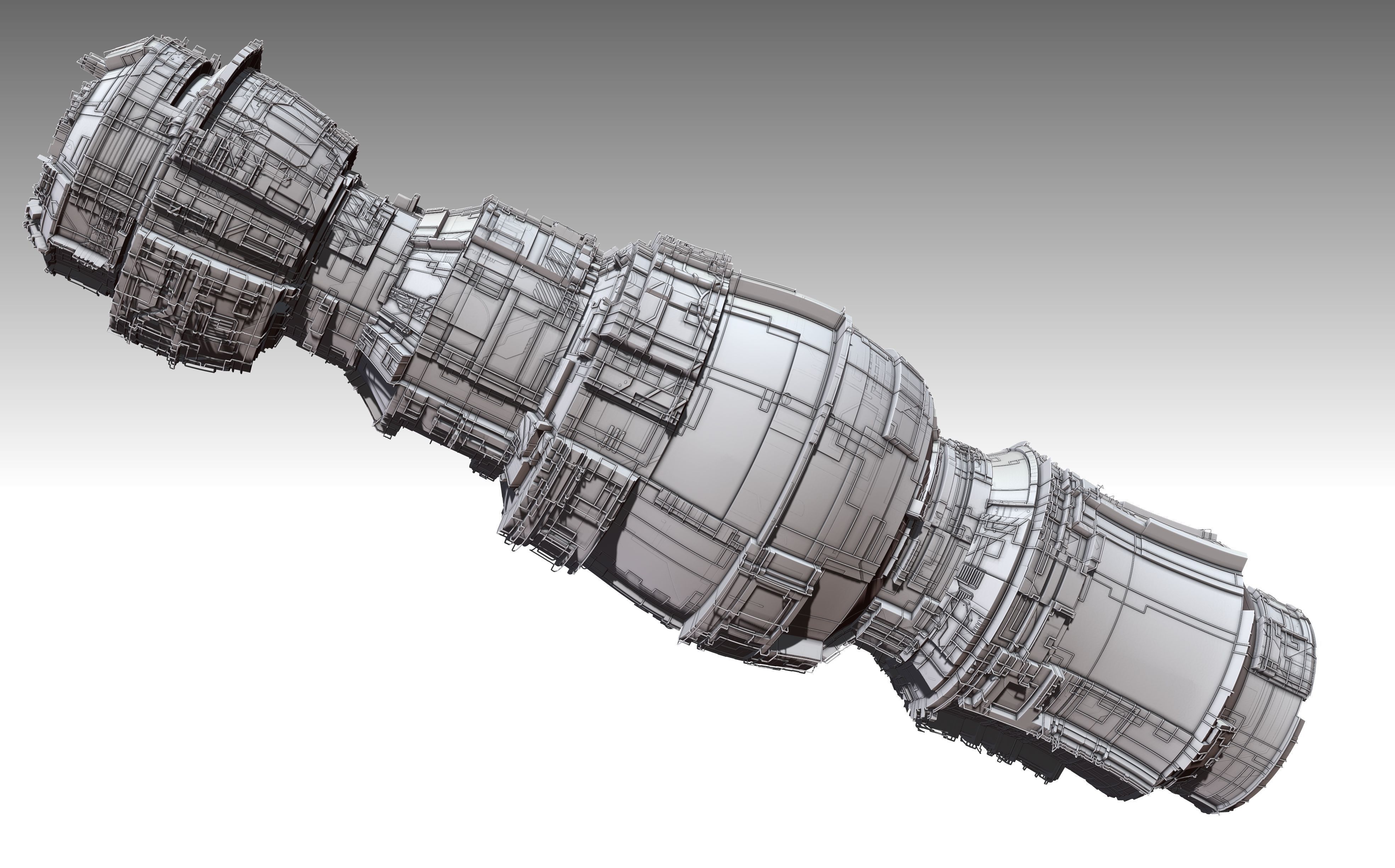 space equipment node 00172 3D model_5