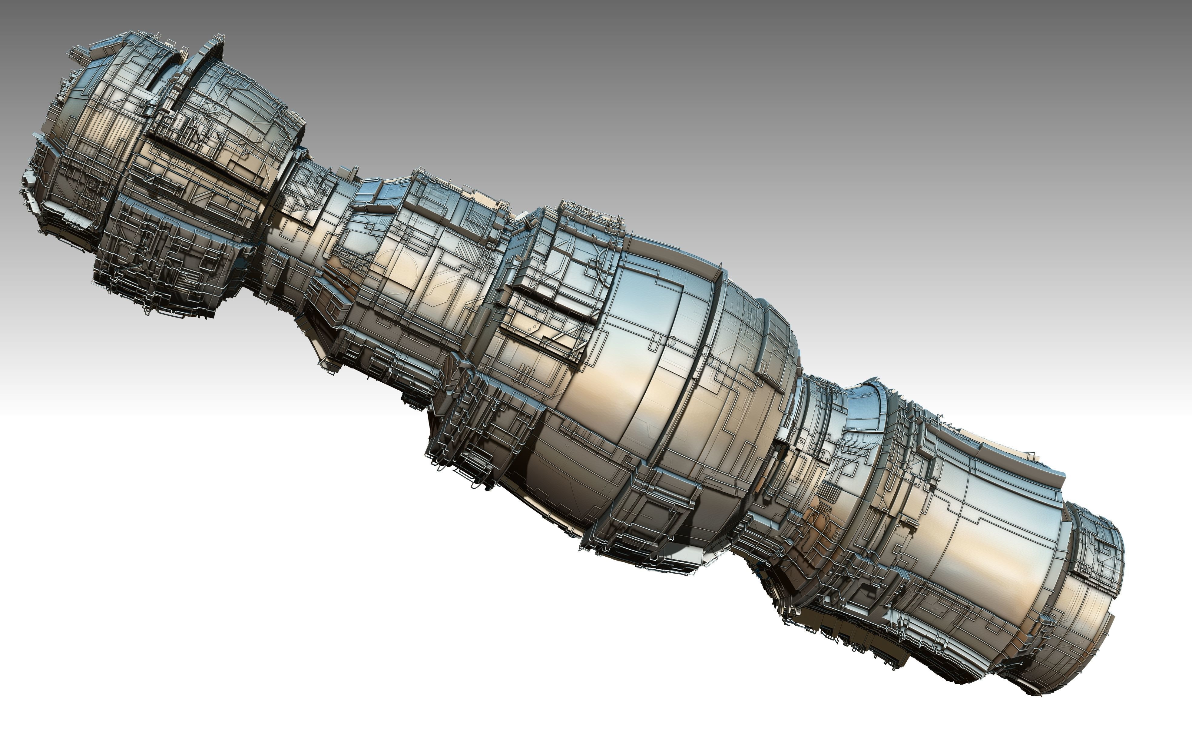 space equipment node 00172 3D model_4