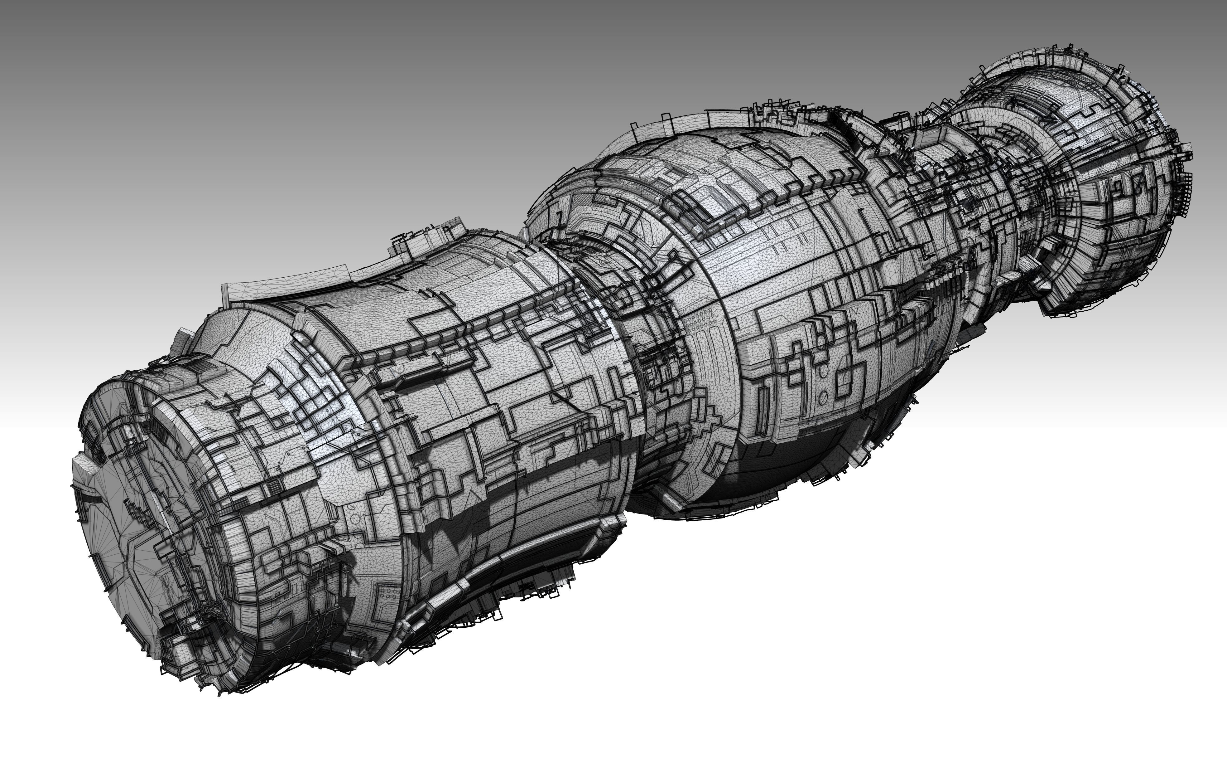 space equipment node 00172 3D model_12