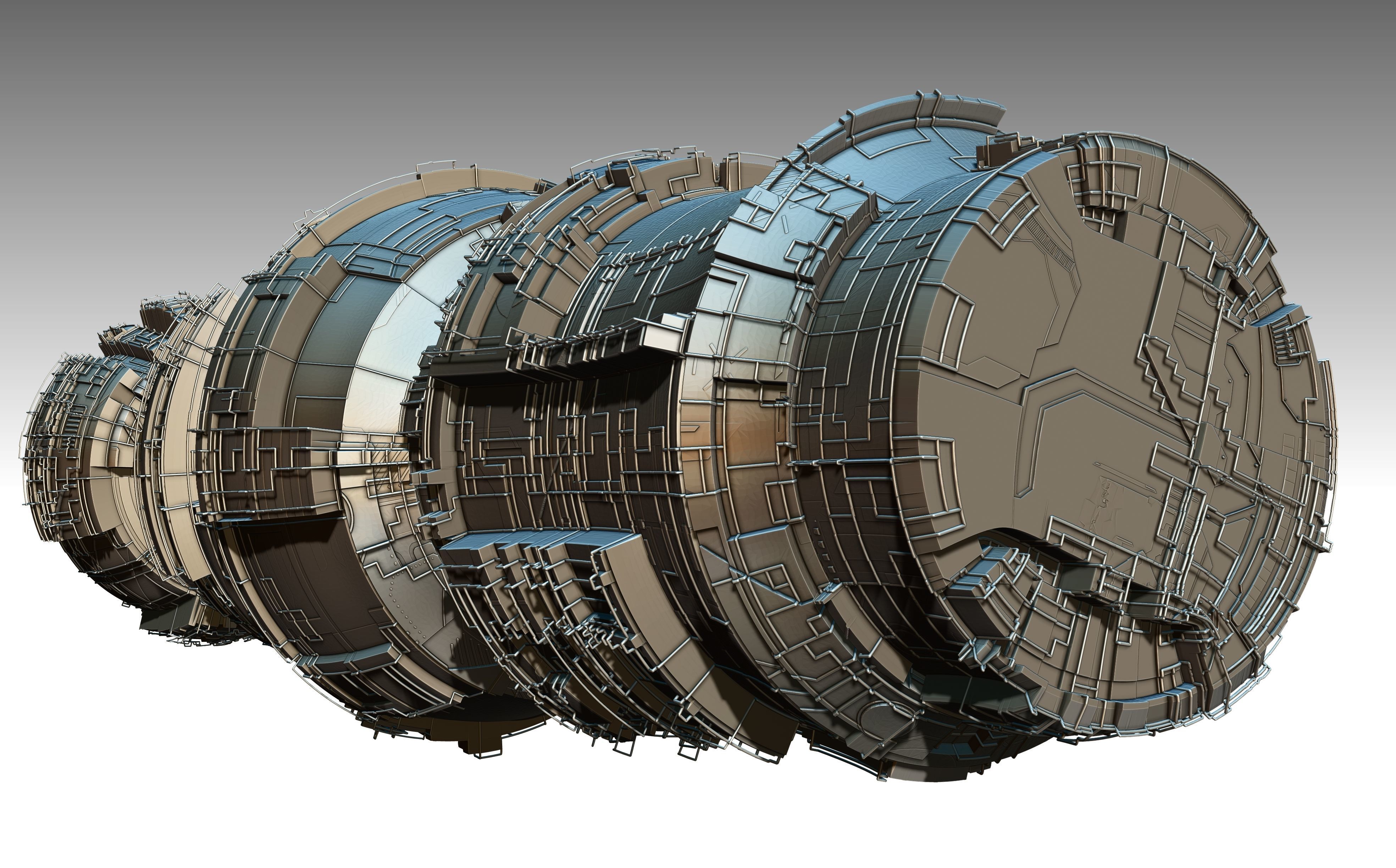space equipment node 00172 3D model_16