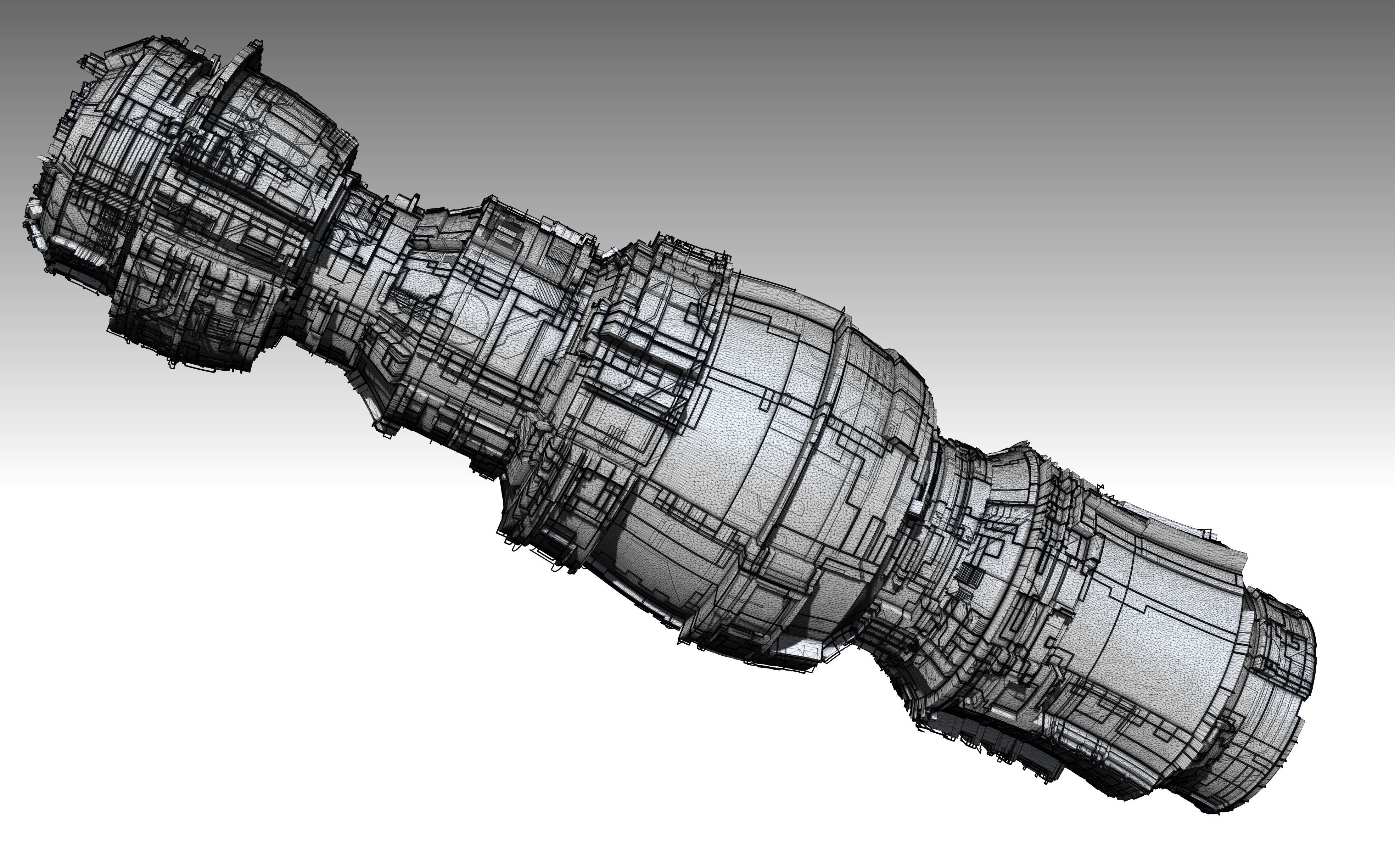 space equipment node 00172 3D model_6