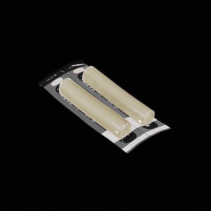 String Cheese 3D model_5