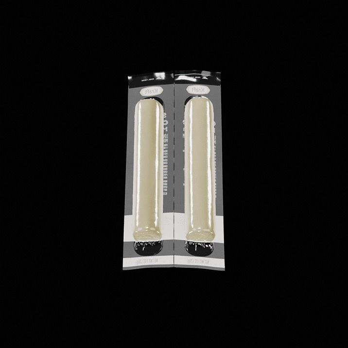 String Cheese 3D model_7