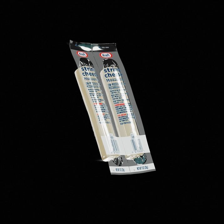 String Cheese 3D model_2