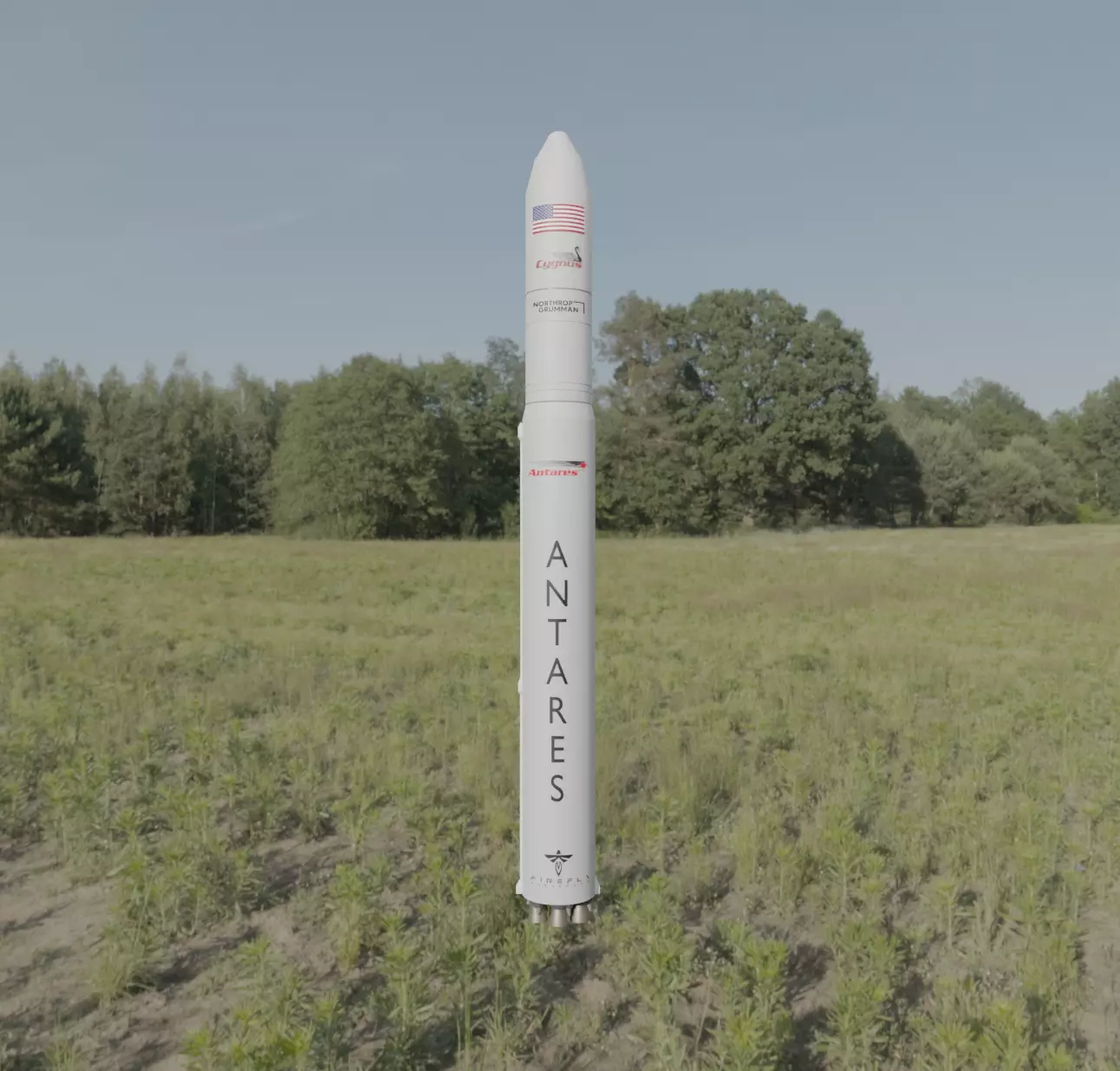 Antares Firefly 3D model_0