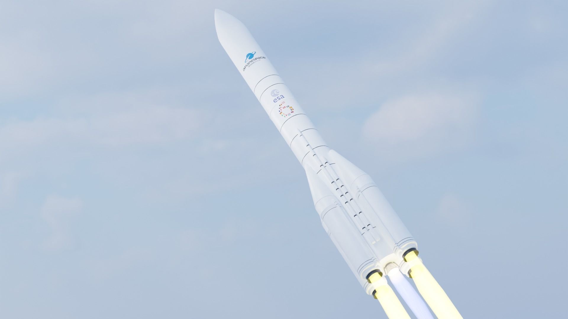 Ariane 6 Model - Updated 3D model_1