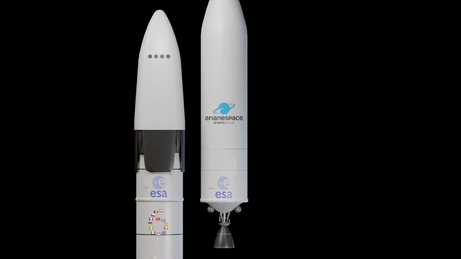 Ariane 6 Model - Updated 3D model_5